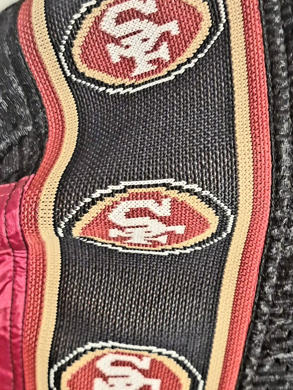 VTG 90s San Francisco 49ers Pro Player Reversible Puffer Jacket Size L NFL